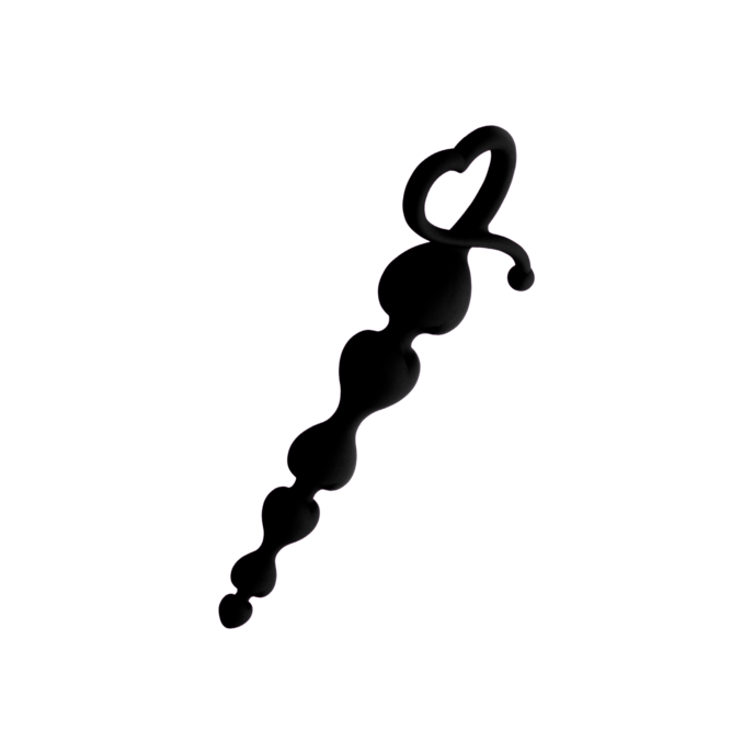 hartvormige-anaalketting-van-siliconen-18-cm-Schwarz-1