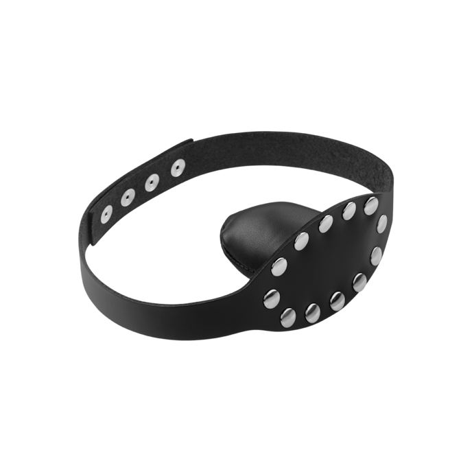 leren-gag-met-kussen-Schwarz-Silber-1