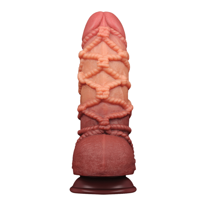 double-layered-nature-cock-24-cm-Brun naturel clair-Brun naturel foncé-3