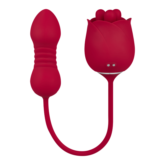 roosvormige-vibrator-met-bullet-38-5-cm-Rot-4