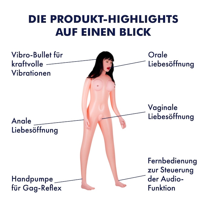 Liebespuppe mit oralem Extra, 155 cm online kaufen Liebespuppe mit oralem Extra, 155 cm online kaufen