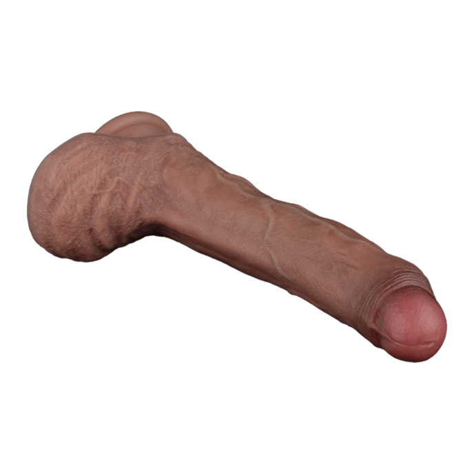 dual-layered-nature-cock-22-cm-Brun naturel moyen-1