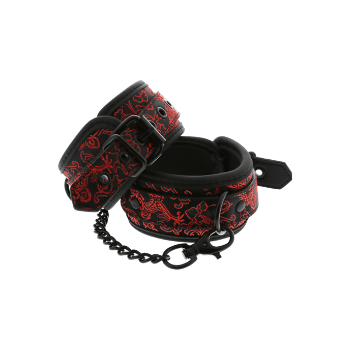 ankle-cuffs-Rot-Schwarz-1