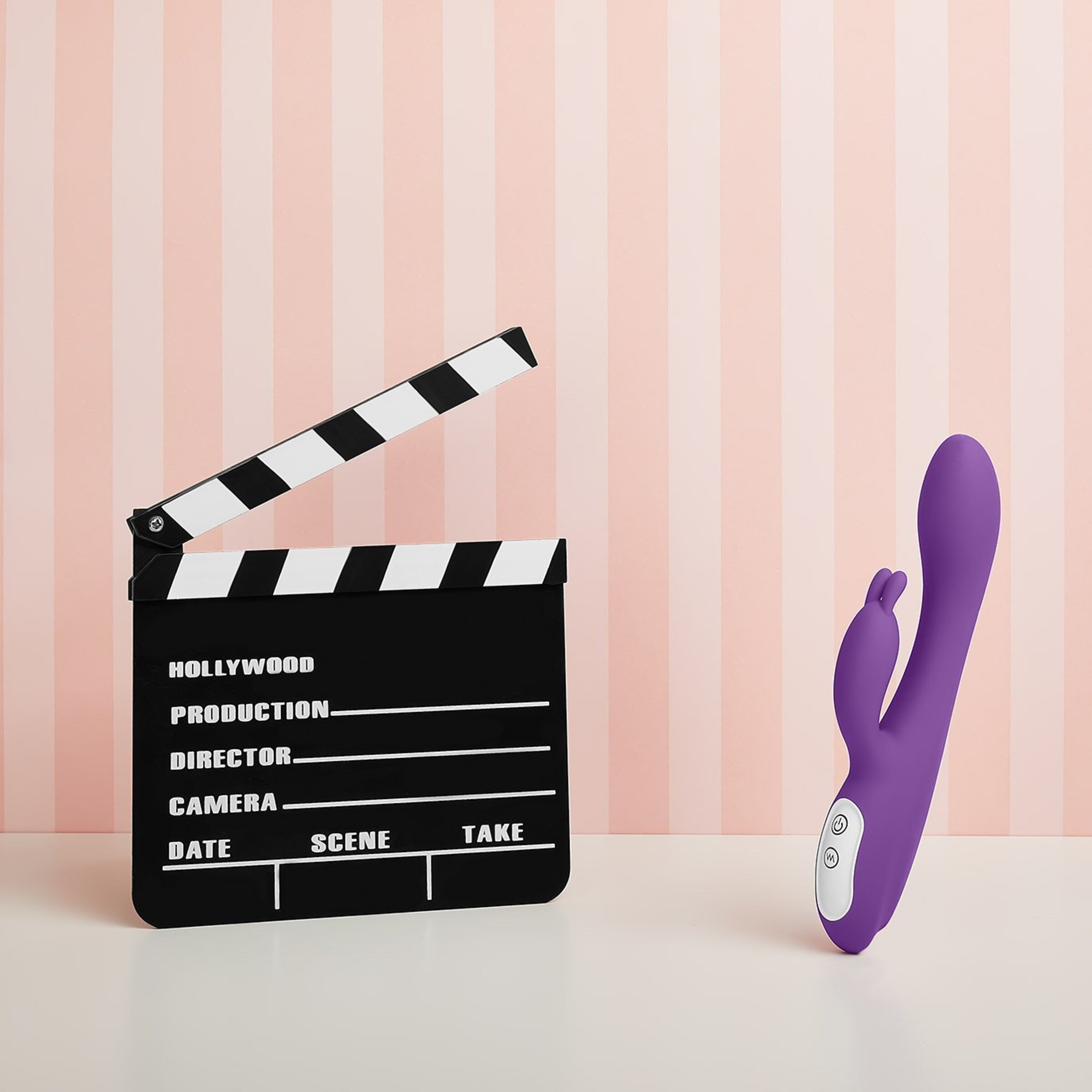 rabbit-avec-fonction-chauffante-22-cm-Blanc-Violet-2