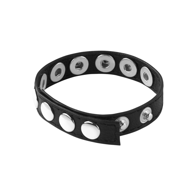 smalle-penisriem-met-knopen-Zilver-Zwart-2