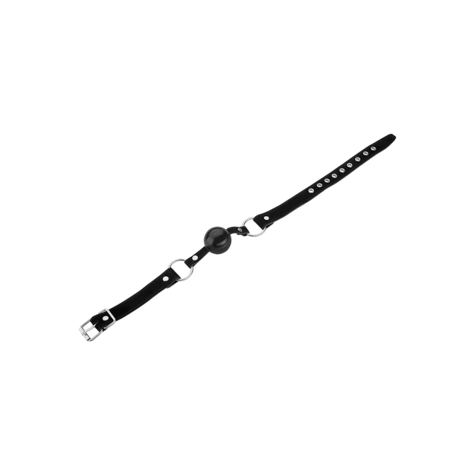 knevelbal-met-lederen-band-Schwarz-5