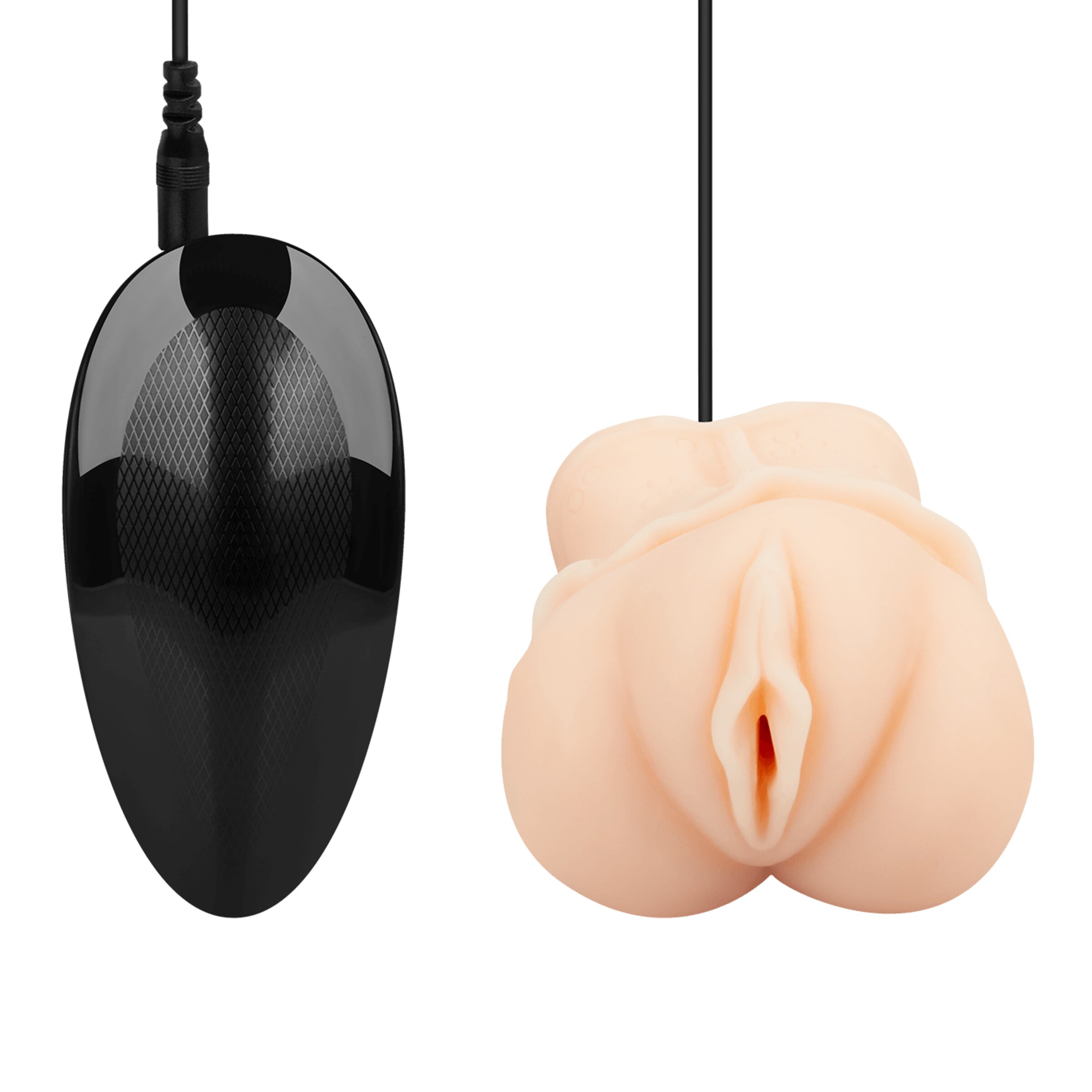 3d-vagina-14-cm-Naturel clair-Noir-2