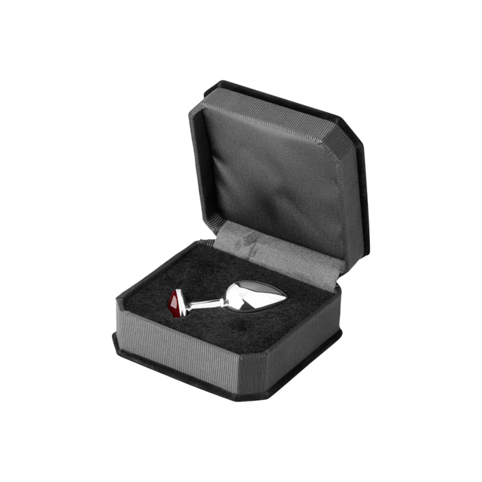 buttplug-xs-6-5-cm-Rood-Zilver-3