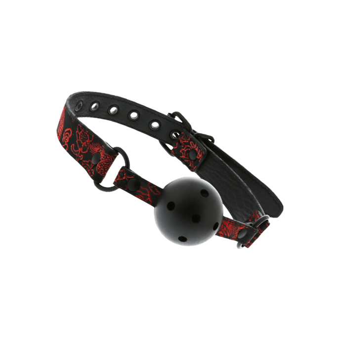 breathable-ball-gag-Rood-Zwart-1