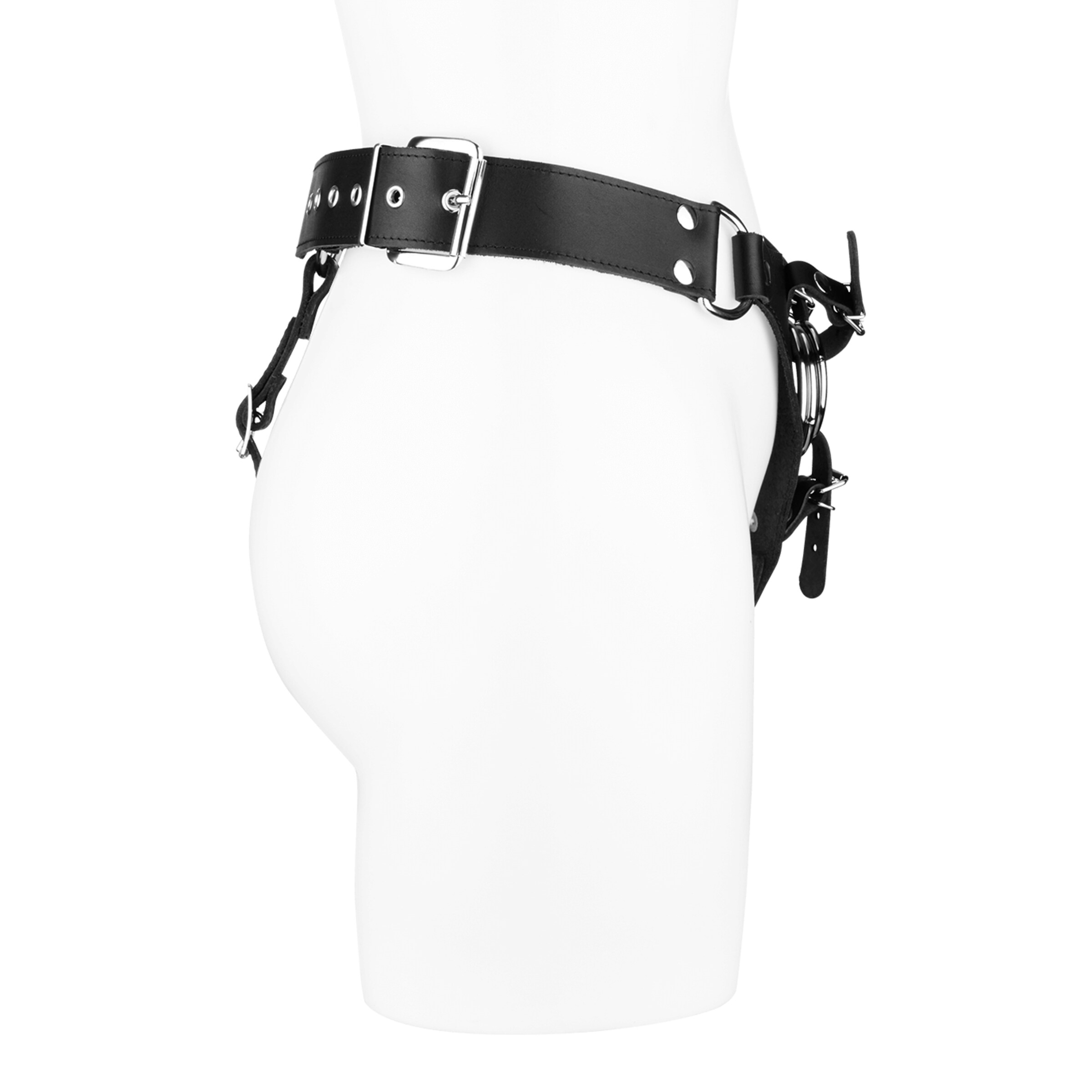 strap[nbhy]on-harnas-van-leer-Zwart-2
