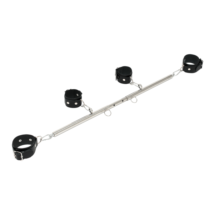 barre-décartement-avec-attaches-Argent-Noir-1