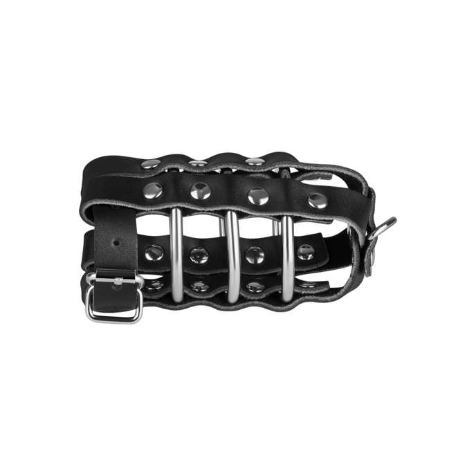 peniskooi-met-slot-11-5-cm-Zilver-Zwart-2