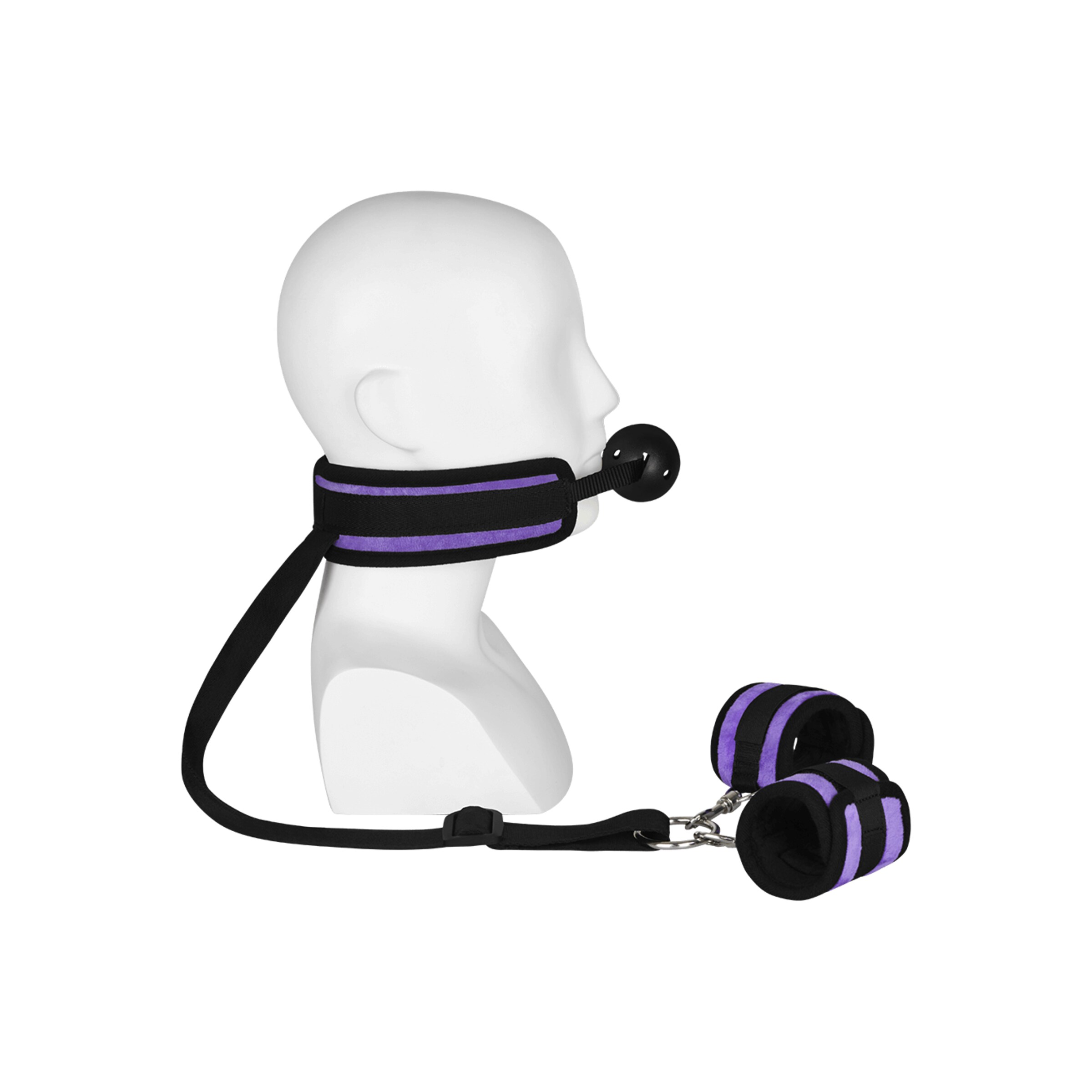 mouthgag-with-cuffs-2-teile-Lila-Schwarz-2