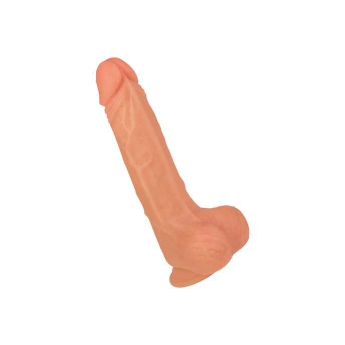 realistische-natuurlijke-dildo-met-zuignapvoeten-21-cm-Natuurlijk licht-1