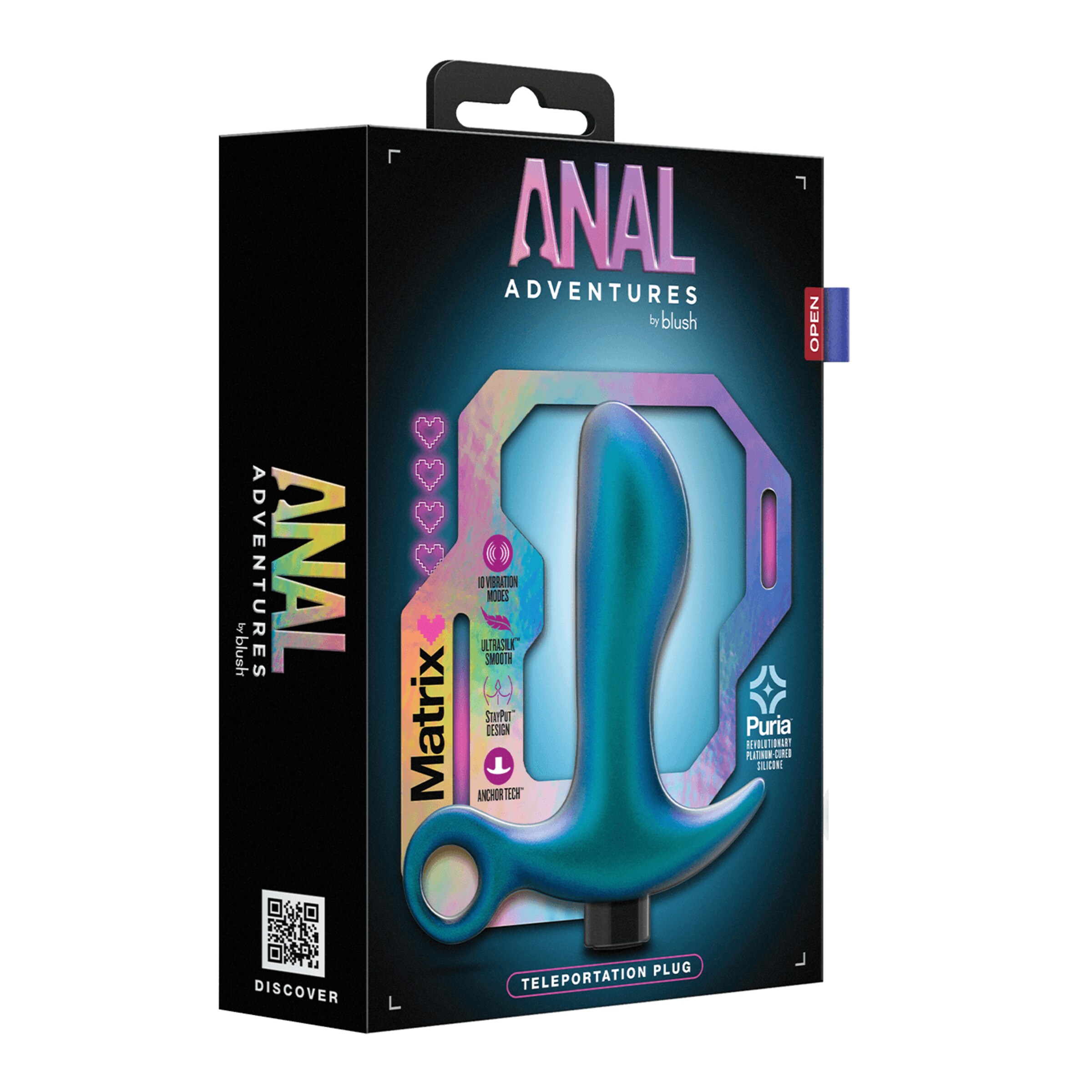 anal-adventures---matrix-teleportation-plug-10-8-cm-Bleu-5