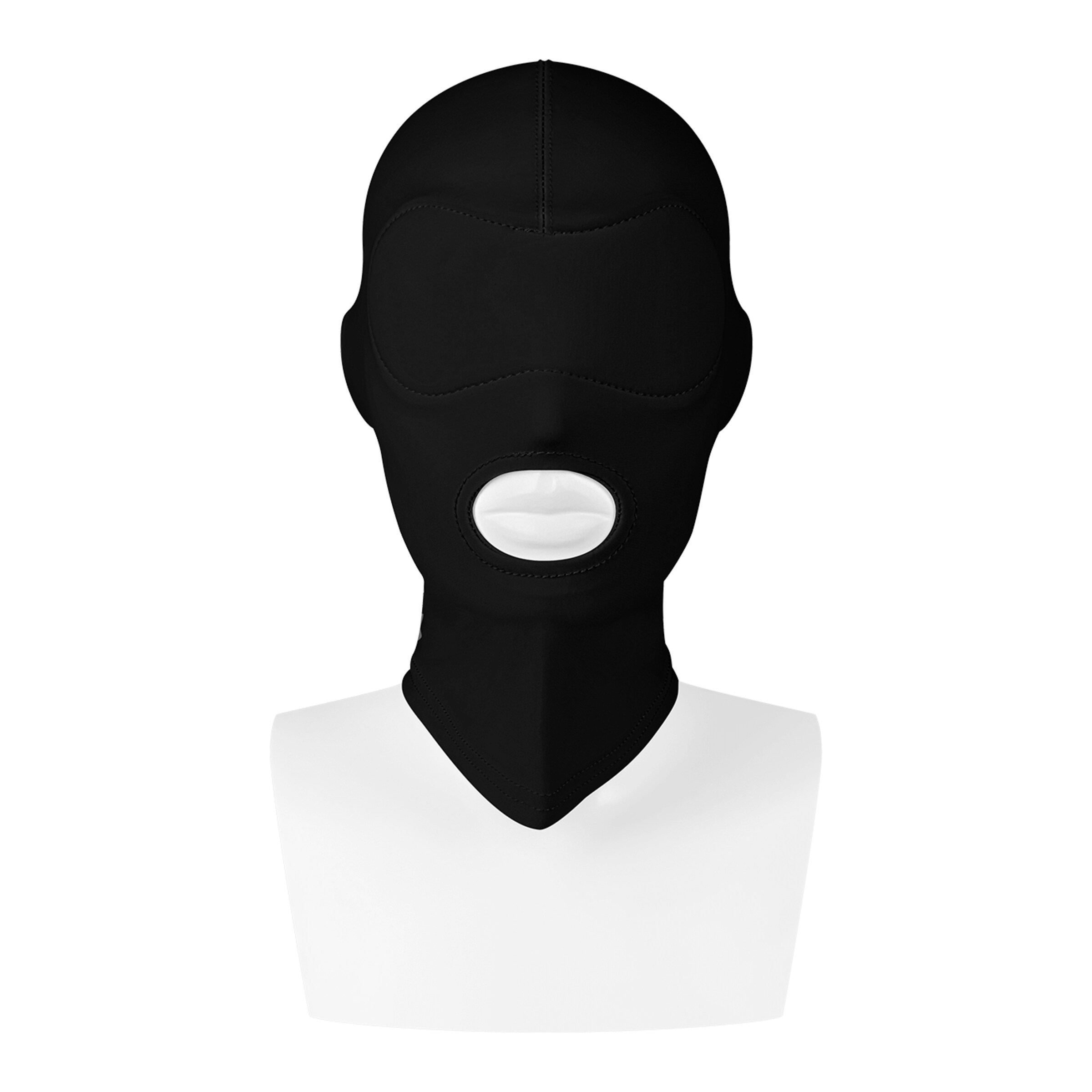 elastische-kopfmaske-mit-mundöffnung-Schwarz-3