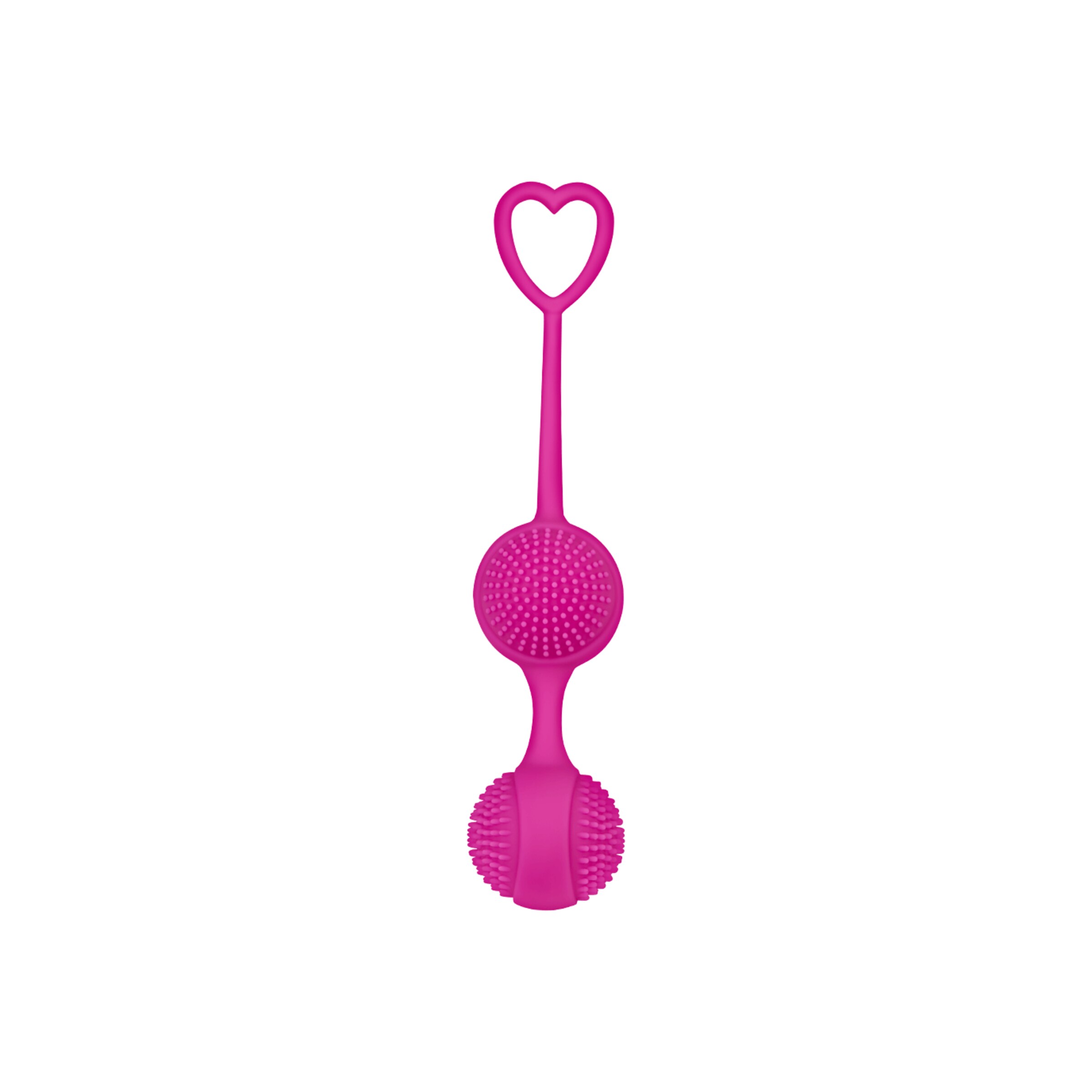 boules-damour-en-silicone-avec-picots-3-cm-Rose néon-4