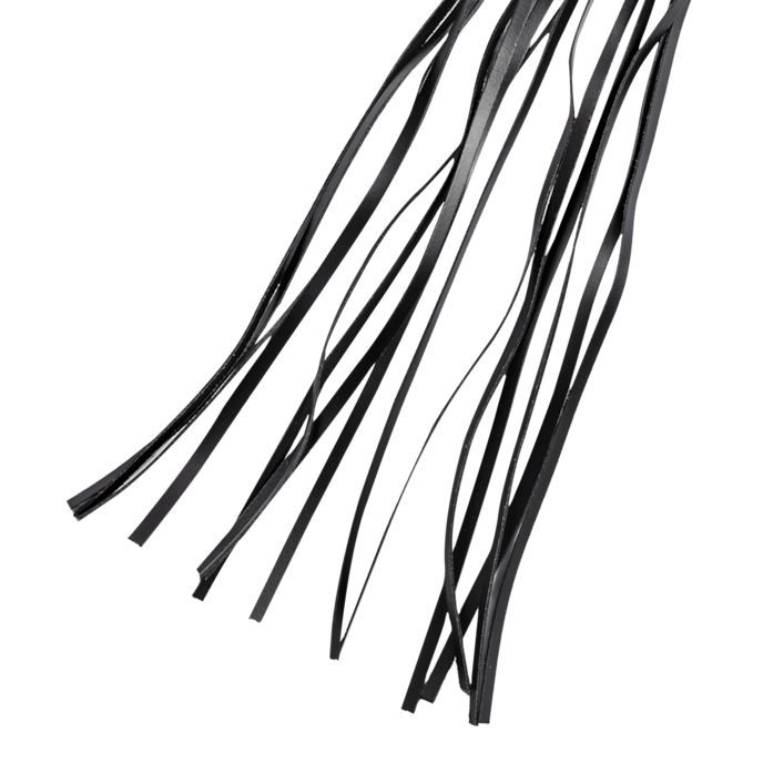 fouet-court-en-cuir-avec-chaîne-métallique-Argent-Noir-4