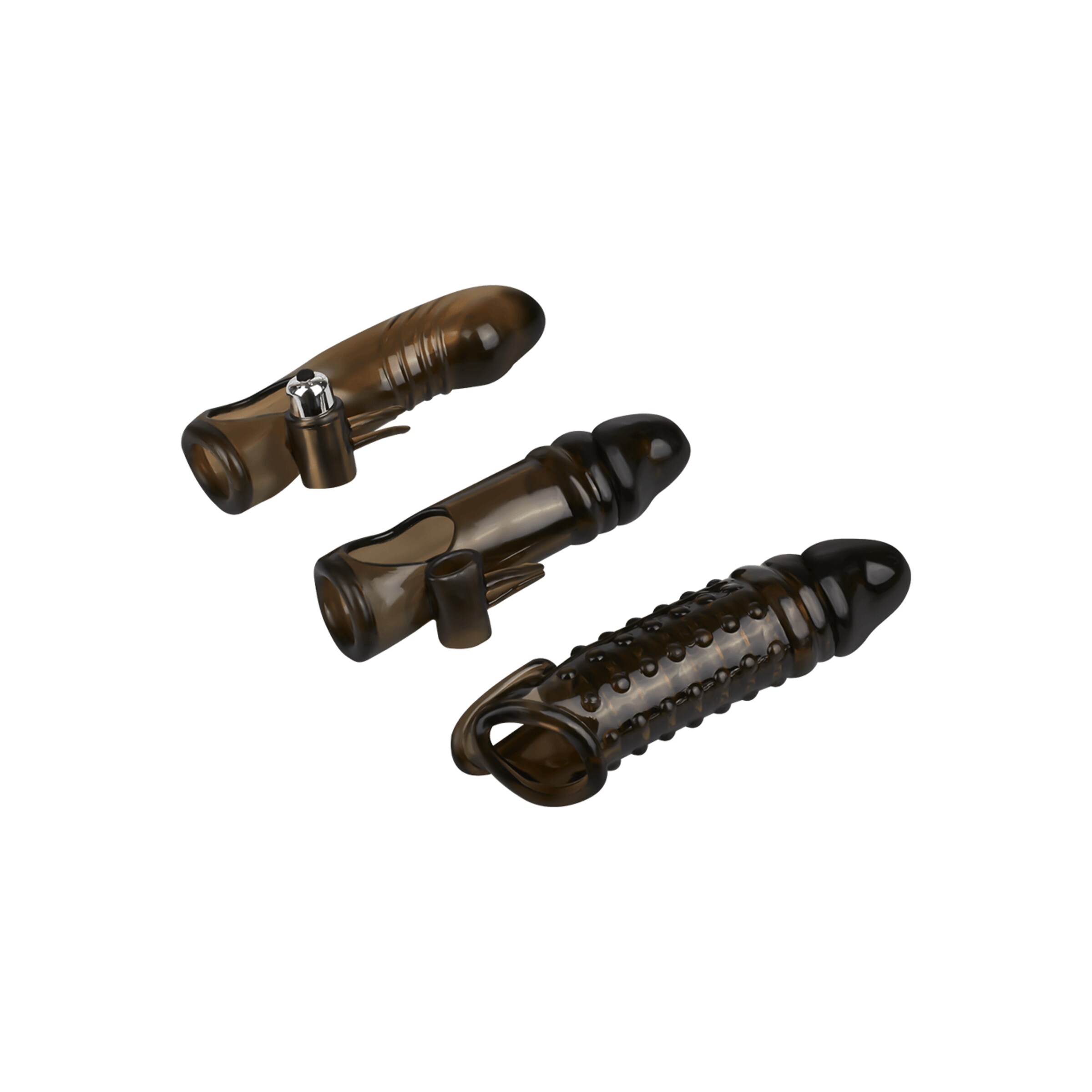 penishüllen-set-16-[nbhy]-18-cm-Bruin-Zilver-6