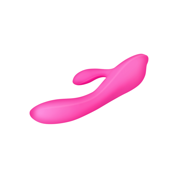 rabbit-en-silicone-de-haute-qualité-22-cm-Rose-7