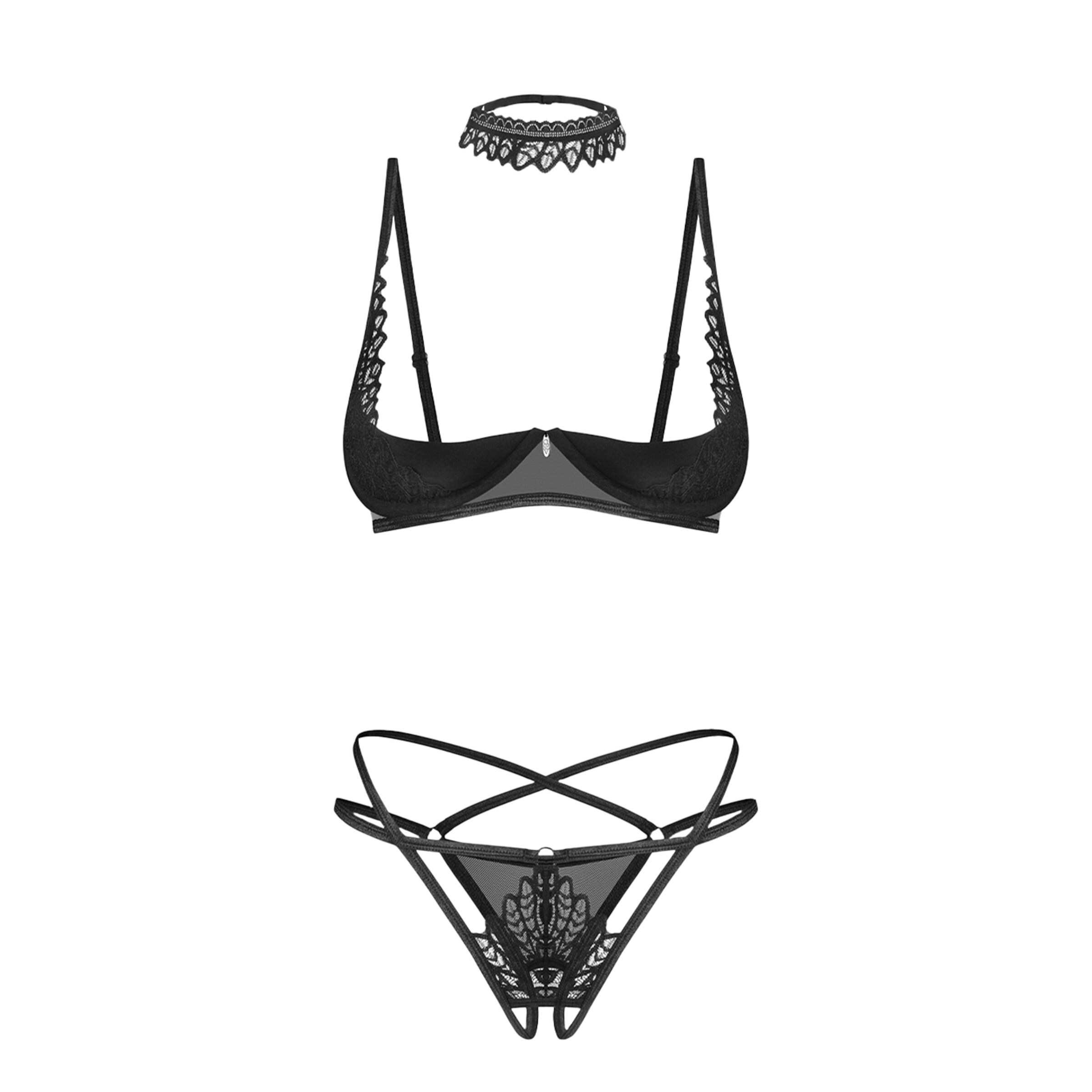 donarella-lingerie-set-3-delig-Zwart-2