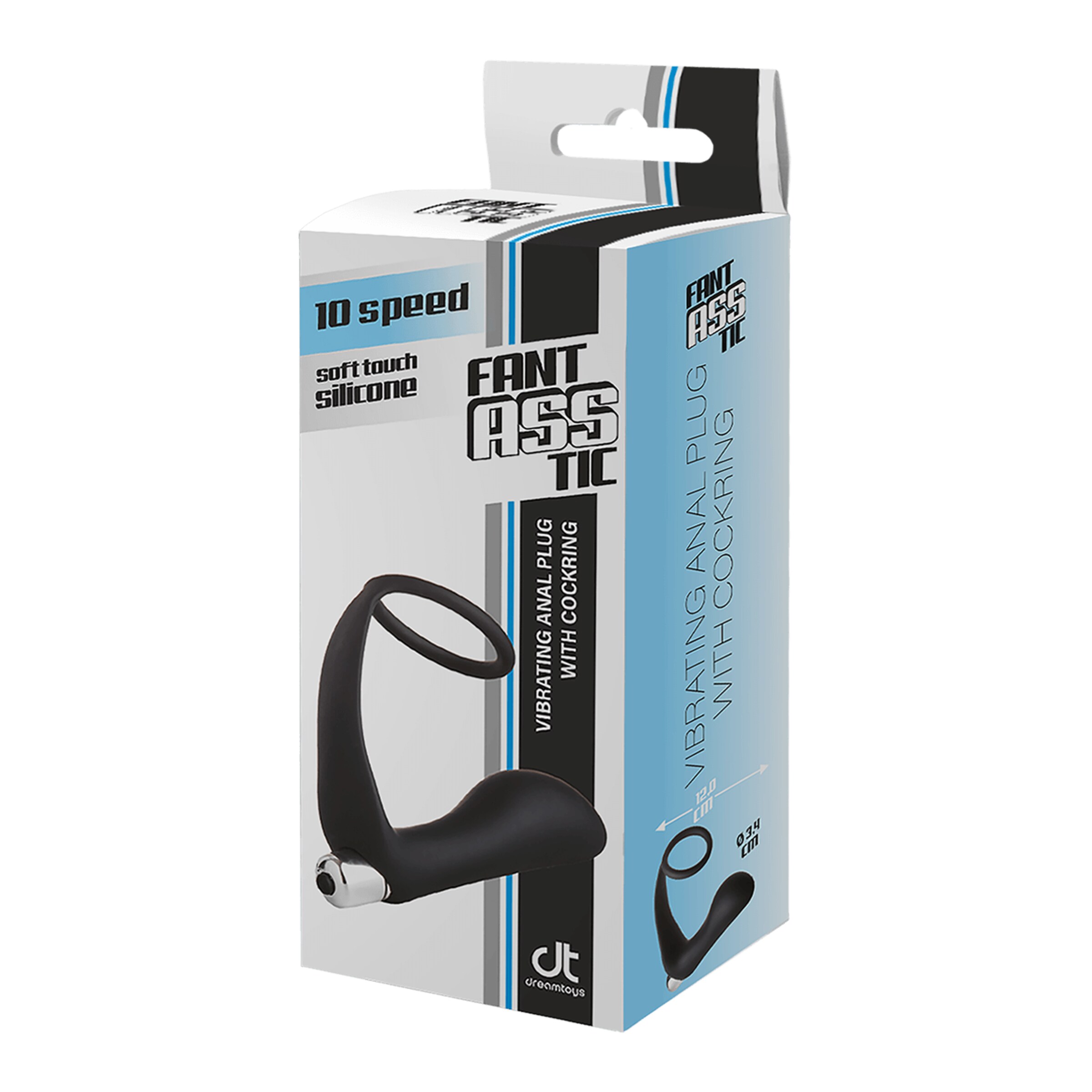 fantasstic---vibrating-anal-plug-12-cm-Zwart-5