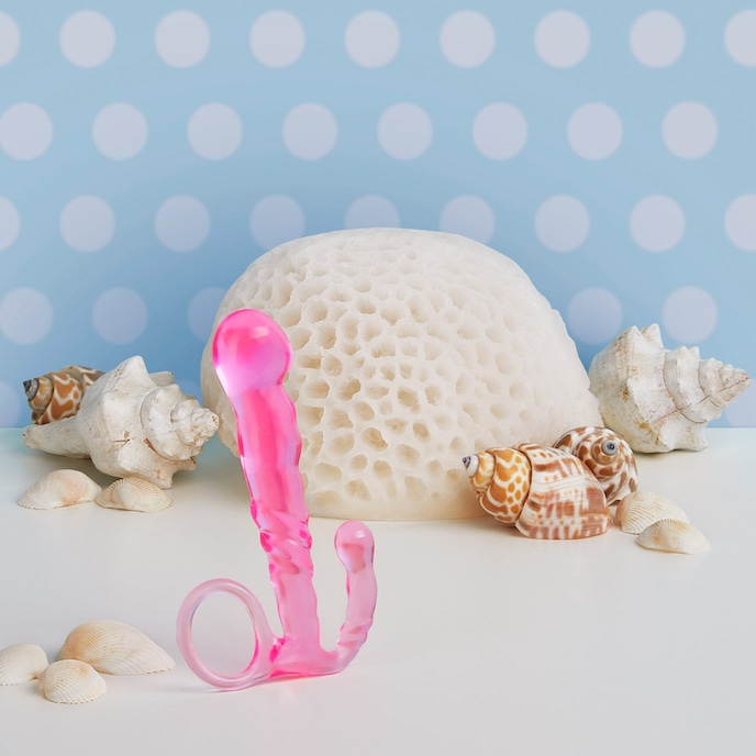 smalle-anaaldildo-met-golvende-structuur-12-cm-Pink-2