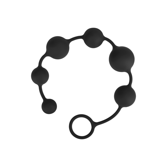 klassieke-anale-ketting-35-cm-Zwart-2