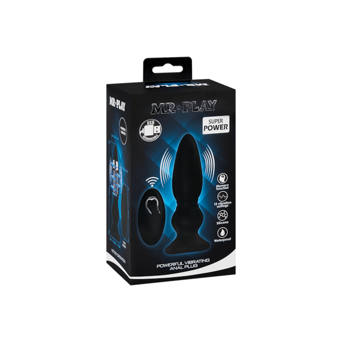 powerful-vibrating-anal-plug-12-5-cm-Schwarz-4