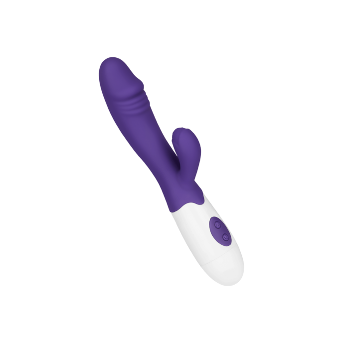 rabbit-puissant-en-silicone-avec-gland-stylisé-19-cm-Blanc-Violet-1