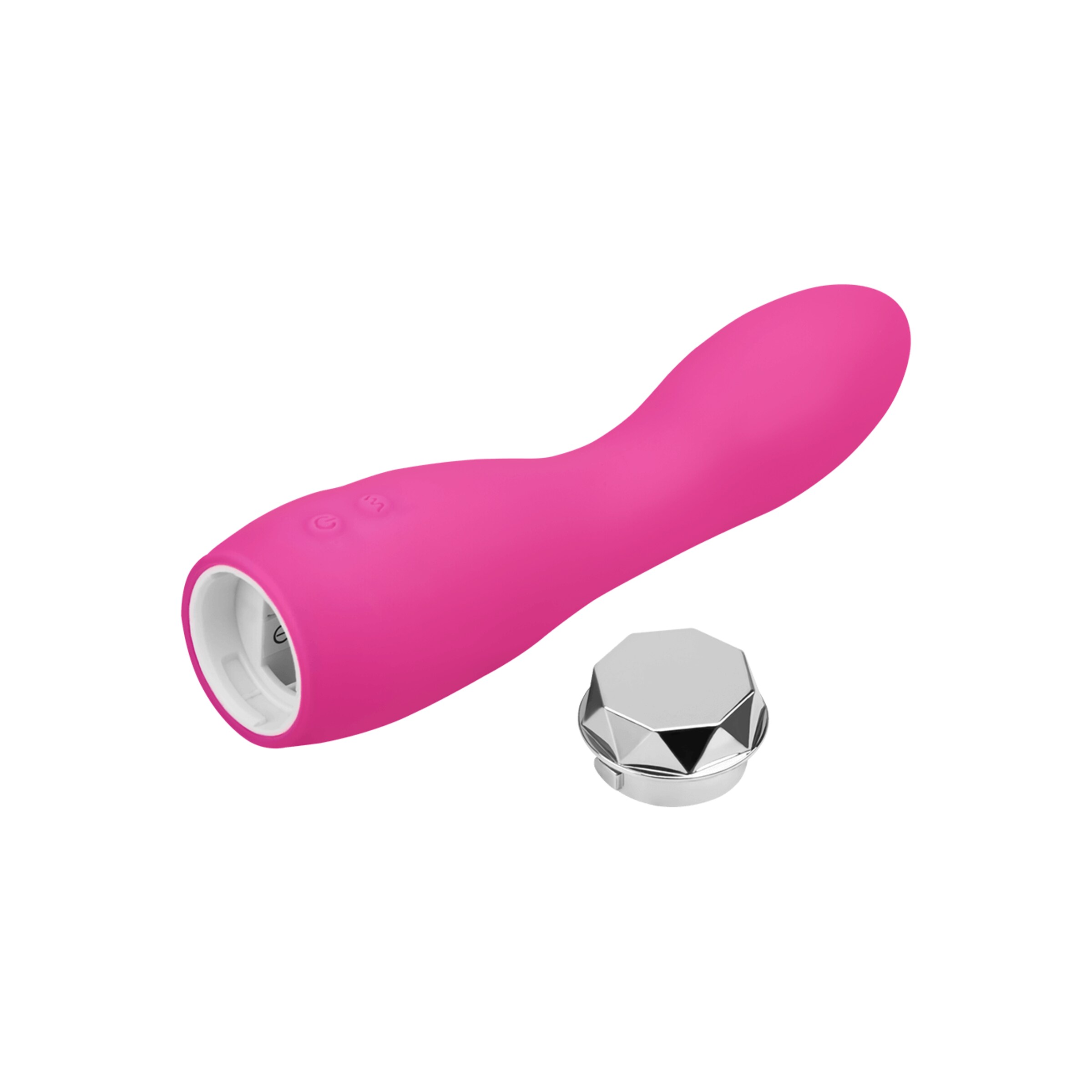 vibromasseur-[nbhy]point-g[nbhy]-en-silicone-15-5-cm-Argent-Rose-7