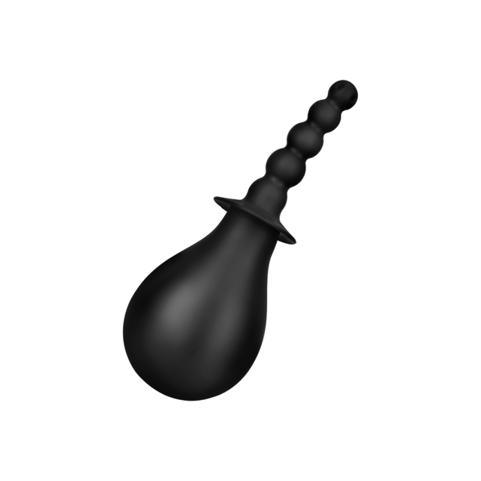 silikon-analdouche-in-bolvorm-Zwart-1