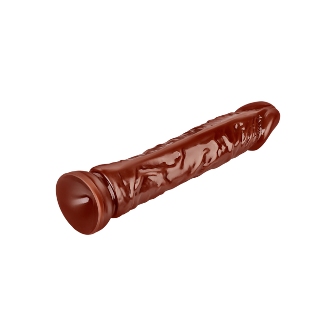 gode-naturel-avec-veines-et-ventouse-22-cm-Naturel foncé-6