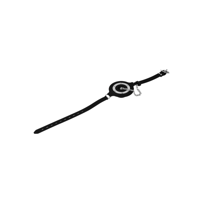 anneau-de-bâillon-avec-bouchon-Argent-Noir-3