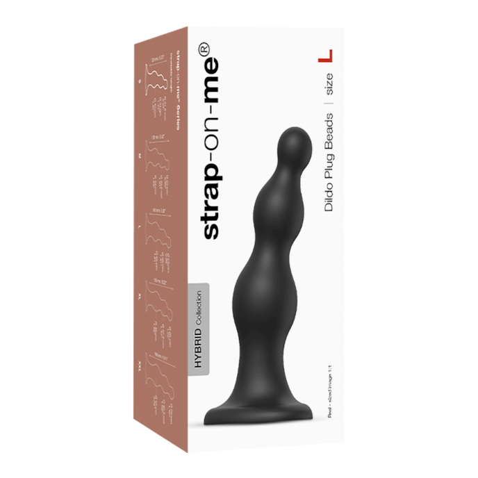 dildo-plug-beads---maat-l-16-cm-Schwarz-2