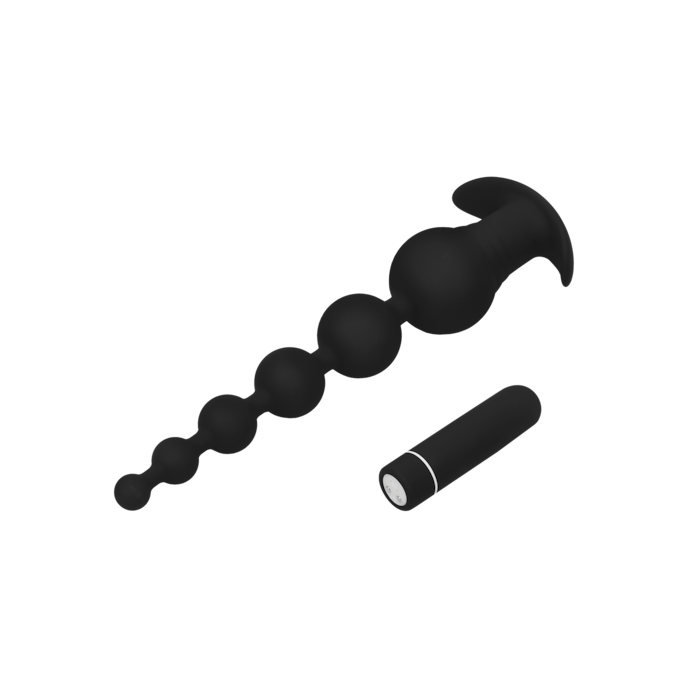 vibromasseur-anal-avec-structure-boule-20-5-cm-Noir-8