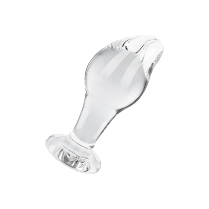 gode-anal-à-pointe-courbée-10-cm-Transparent-1