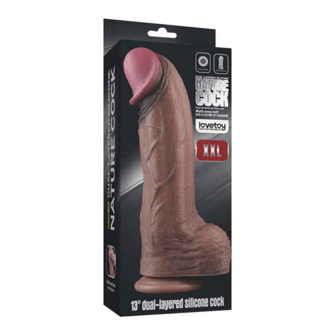nature-cock-xxl-33-cm-Brun naturel moyen-6