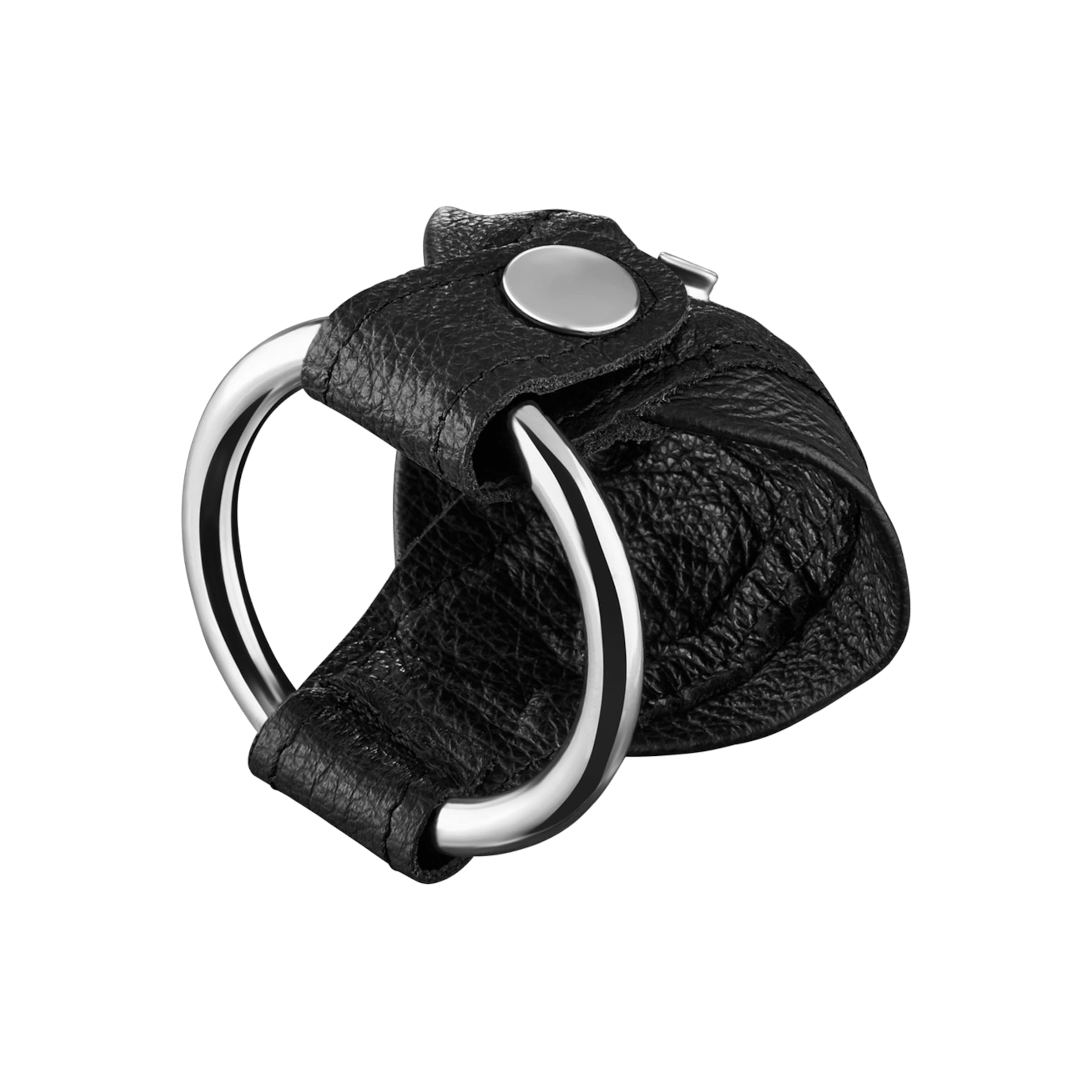 leren-peniskooi-met-drukknop-Zwart-2