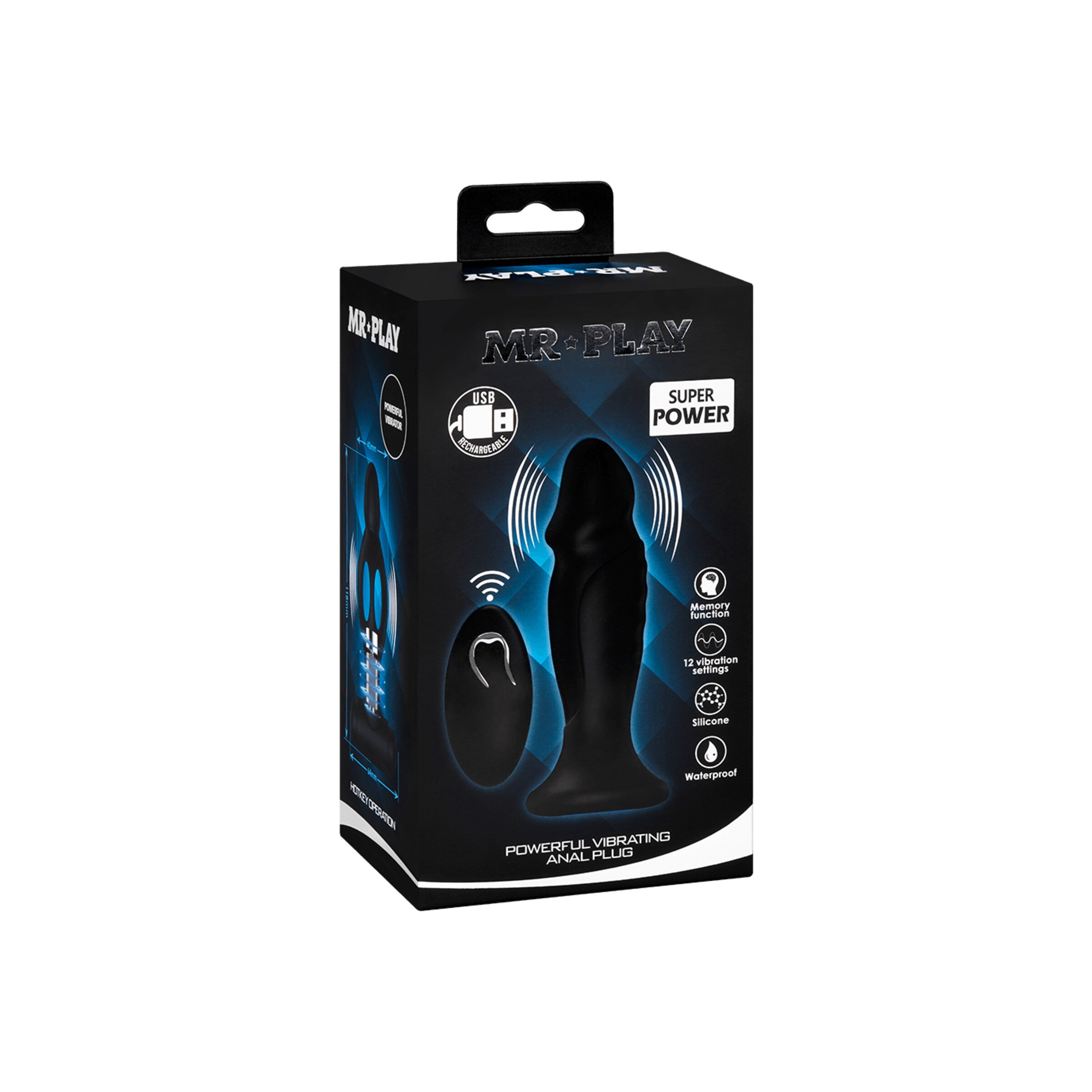 powerful-vibrating-anal-plug-11-cm-Noir-5