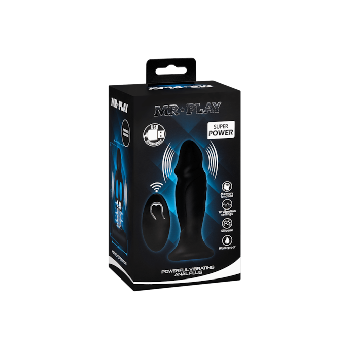 powerful-vibrating-anal-plug-11-cm-Noir-5