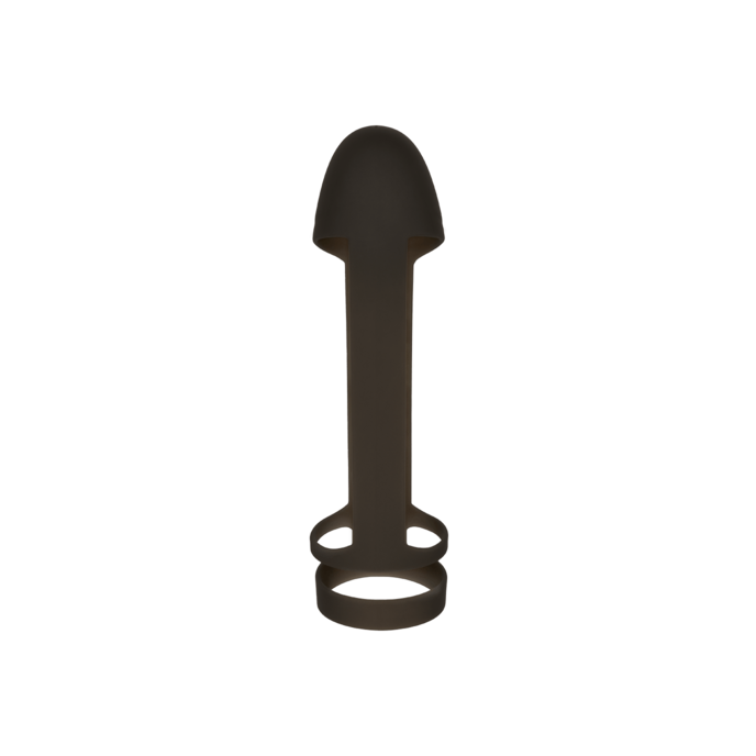 open-penissleeve-15-cm-Zwart-4