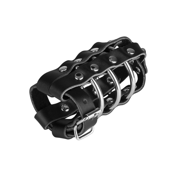 peniskooi-met-slot-11-5-cm-Schwarz-Silber-5