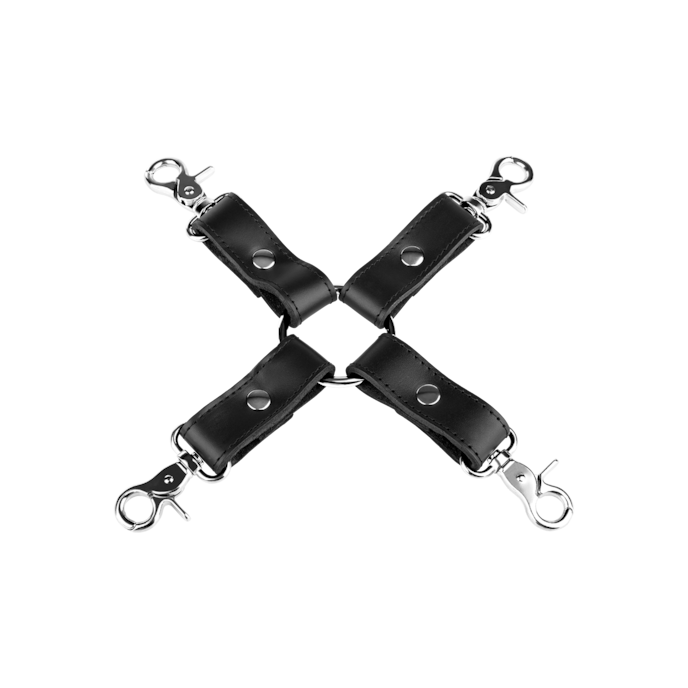 hogtie-set-met-hand--en-voetboeien-Zilver-Zwart-3