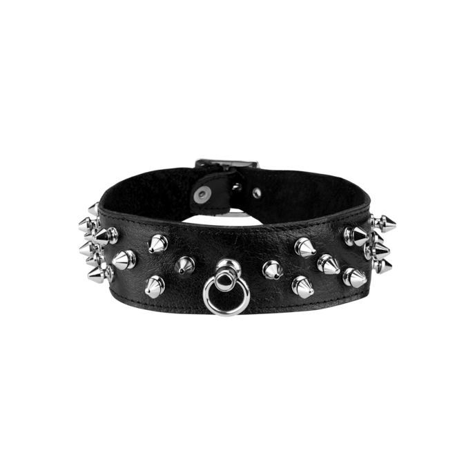 brede-leren-halsband-met-killer-studs-Schwarz-Silber-1