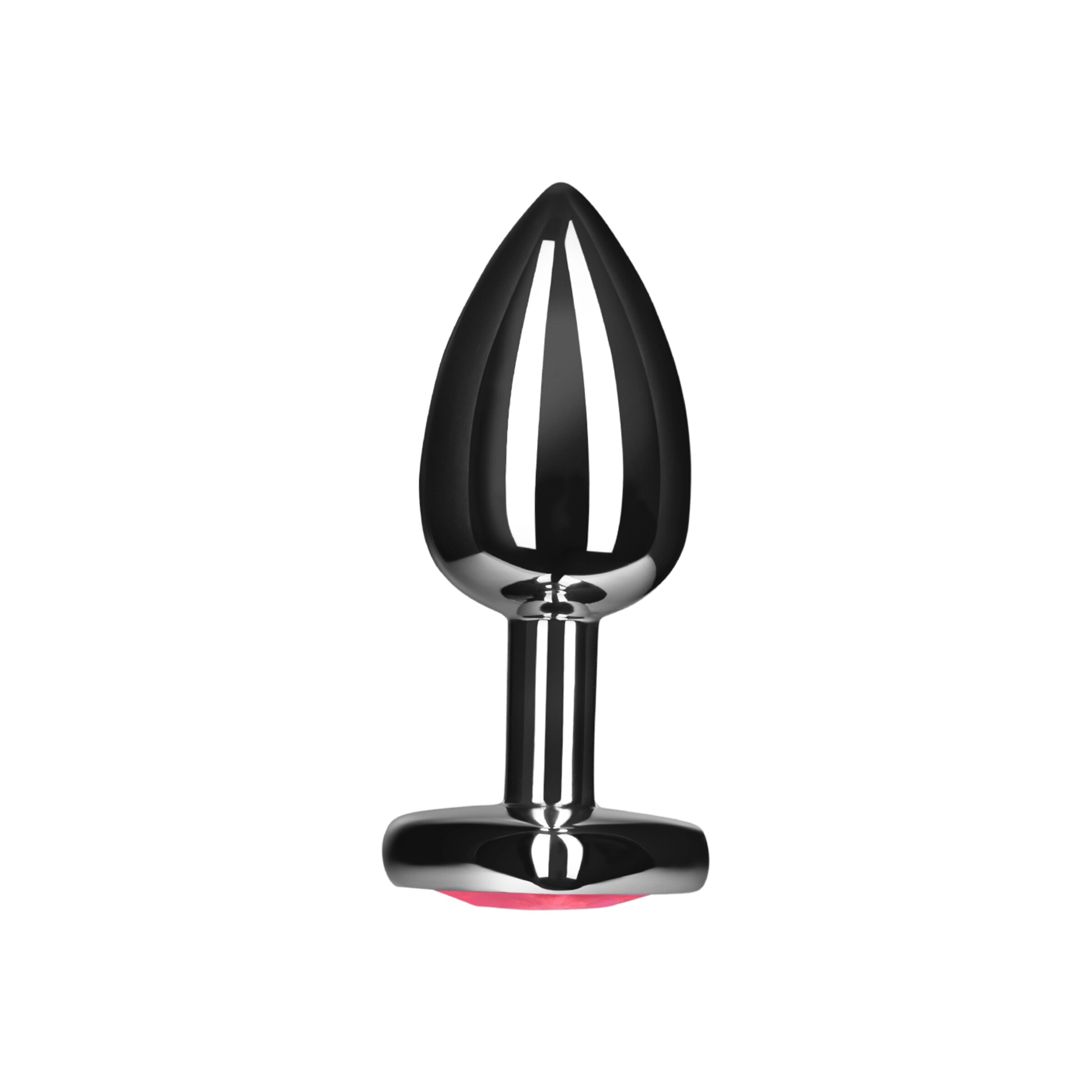 buttplug-7-cm-Acier inoxydable-Rose-3