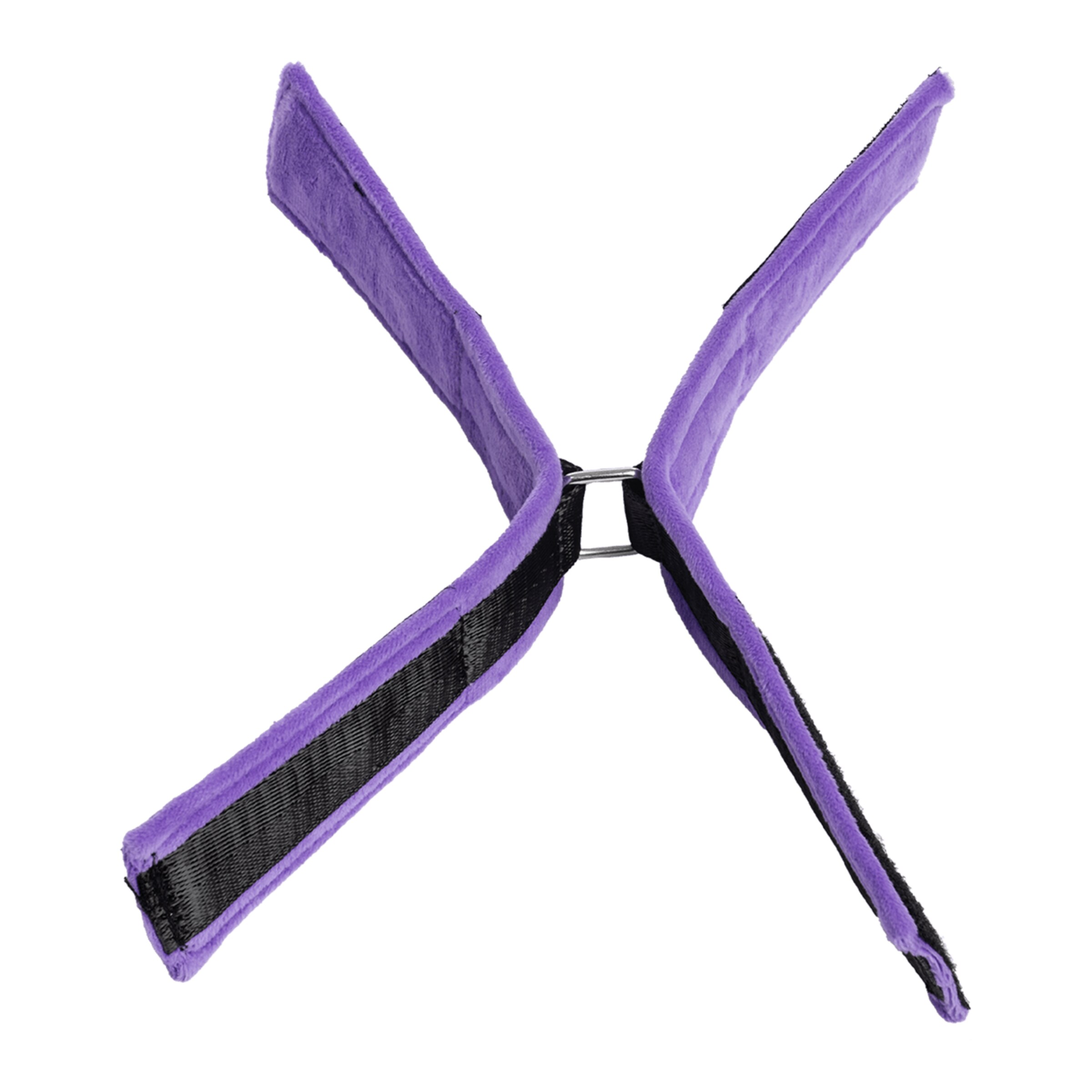 ensemble-dentraves-avec-plumes-3-pièces-Noir-Violet-4