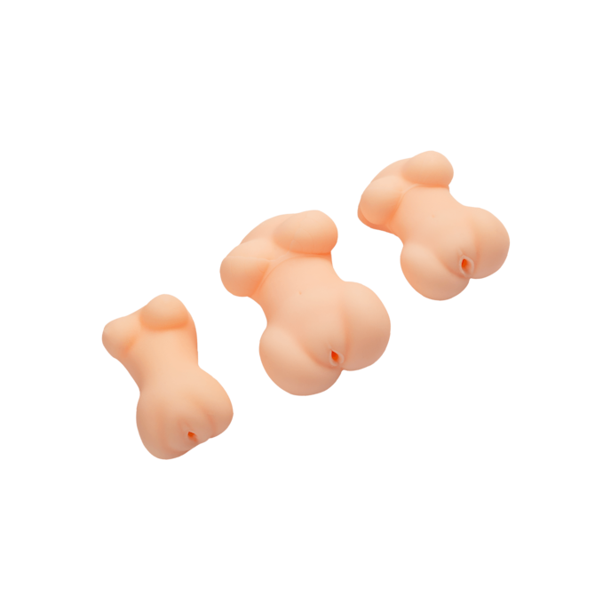 three-sisters-masturbators-pack-3-pièces-Naturel clair-1