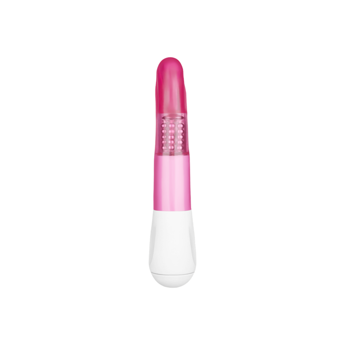 vibromasseur-perlé-rabbit-22-cm-Blanc-Rose-4