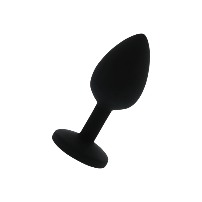 silicone-diamond-anal-plug-7-cm-Noir-1